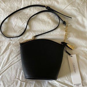 Calvin Klein Black Cross-Body Bag